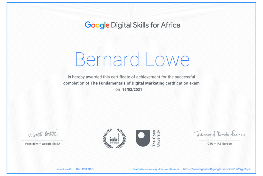 Certification digitale